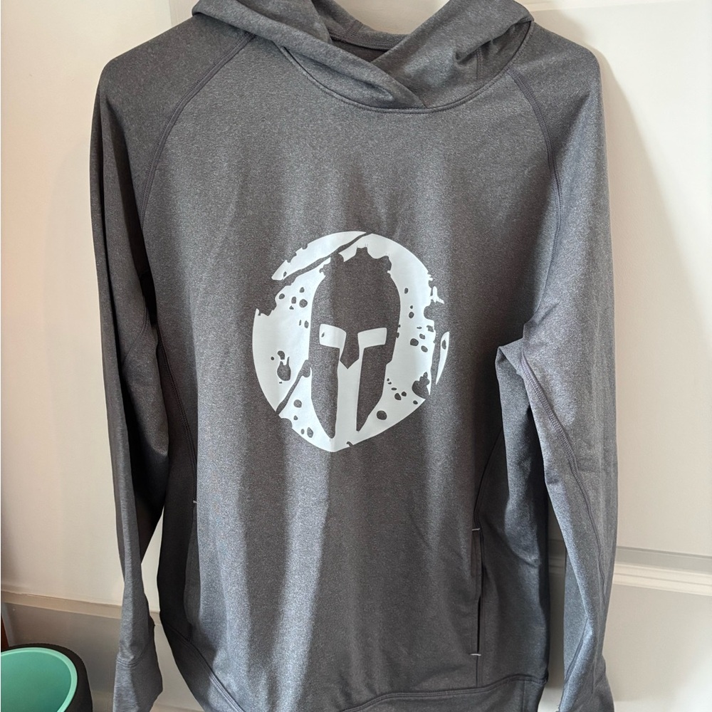 Gray Spartan Craft Men's Hoodie Sweatshirt